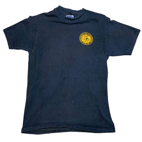 Vtg Colorado Buffaloes Taekwondo T-Shirt Size Medium Black Short Sleeve - Picture 1 of 7